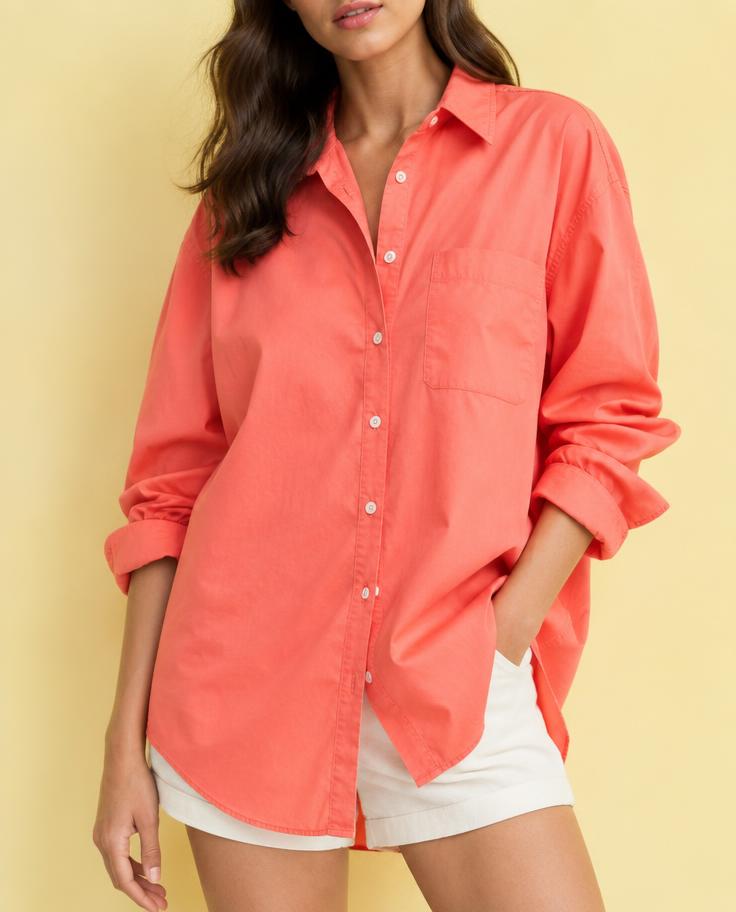 Color theory: three ways to wear tangerine